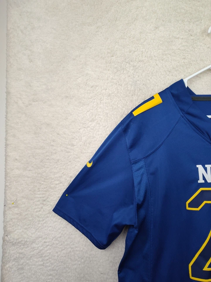 Camiseta Nike NFL Hombres Grande Azul Poliéster Manga Corta Ezekiel Elliott #21 Camisa Foto 2 de 4