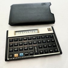 Vintage Hewlett Packard HP 12C Financial Calculator Tested Working