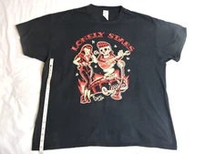 Vintage Skull Sports by Sol Rac Mens Rockabilly Pyschobilly Tattoo T Shirt XL