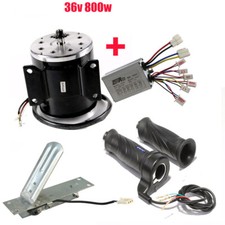 Throttle Pedal 36V 800W Brush Speed Controller Electric Motor For Quad Go Kart