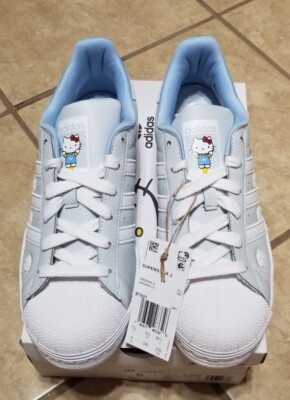 Adidas x Hello Kitty Superstar J IG6995 Light Blue & Clouds