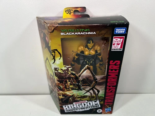 Transformers Blackarachnia Kingdom War for Cybertron Action Figure Deluxe Class