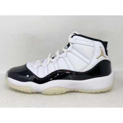 Air Jordan 11 DMP Gratitude White Sneakers, Size 6.5Y / 8W BNIB 378038-170