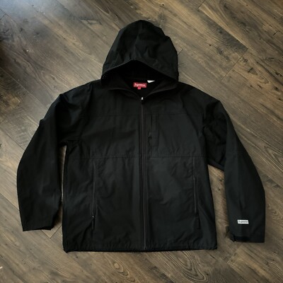 Supreme Full Zip Facemask Jacket Black SS22 Large NEW