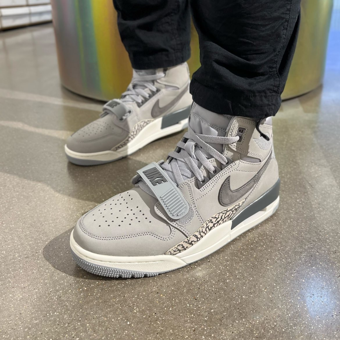 Don C x NIKE Air Jordan Legacy 312 “Wolf Grey” SS 19 2019 Nike Air Jordan Legacy 312 Wolf Grey/Sail Jordan 312 AV3922