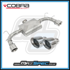 Mazda MX5 MK3 Scarico Cobra Sport MZ06 Silenziatore posteriore perfetto TP34 punte - NC 06-15