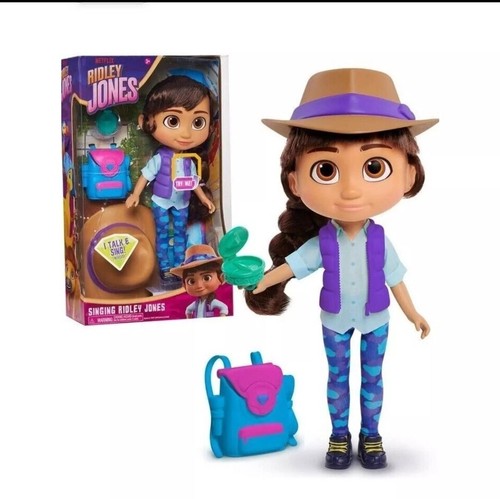 Just PlaySinging Ridley Jones Puppe 10 Zoll bewegliche Gelenkpuppe Netflix Neu - Bild 1 von 3