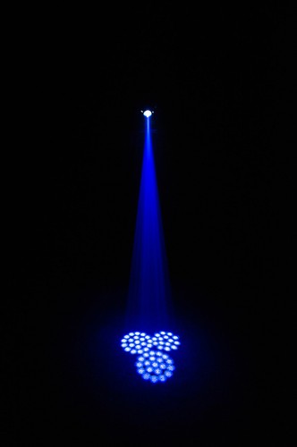 Chauvet Intimidator Spot 110 Compact Moving Head Beam Gobo DMX Light+(4) Cables - Picture 10 of 11