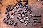 Lot T69: Pile Of Teco And Other Small Hold Down Fingers Machinist Tooling