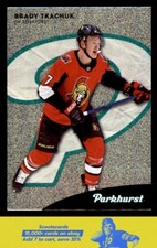 2020-21 Parkhurst Brady Tkachuk Parkies card #PK-9 Ottawa Senators