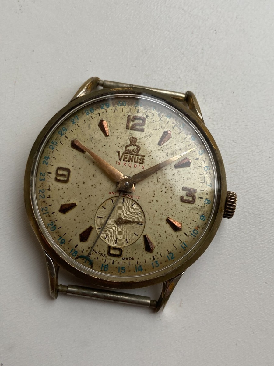 Montre Vintage ISOCHRON Sport Venus - Chronographe Mécanique Allemagne - Occasion - Homme