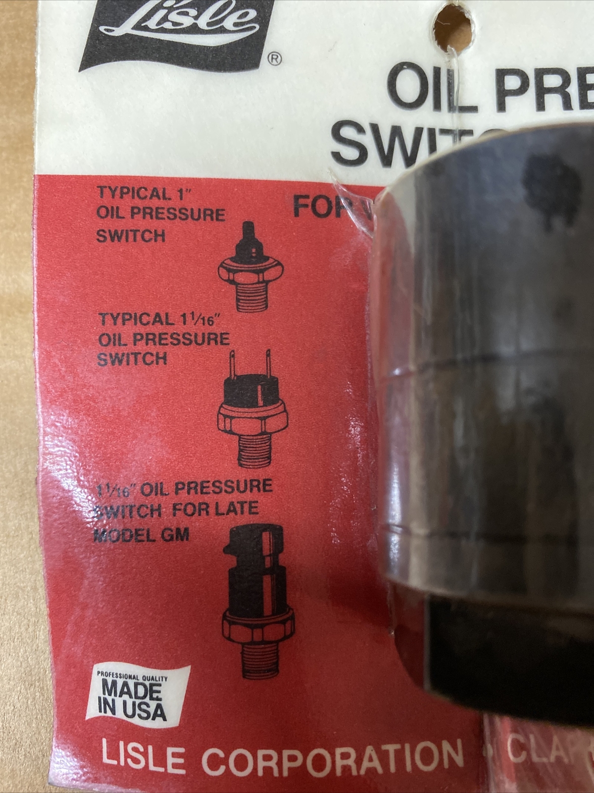 Lisle Tool, Oil Pressure Switch Socket, Part 13200, Made in USA eBay