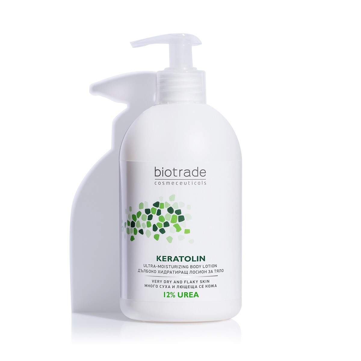 Keratolin Body 12% Urea Moisturizing Lotion Dry Itchy Skin Deeply Hydrates 400ml