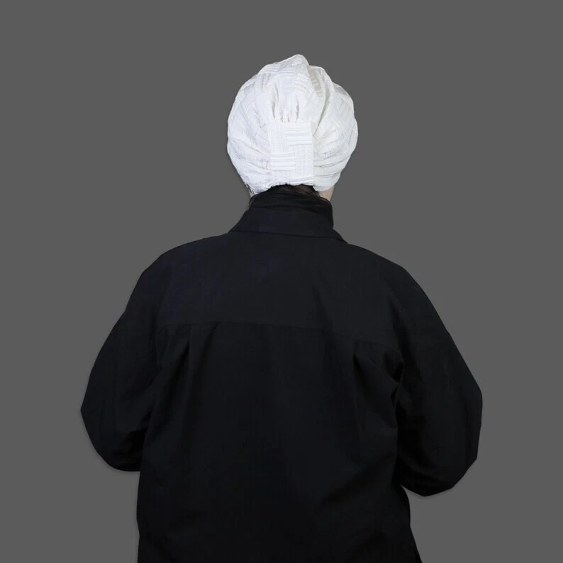 2PC Set Rapid Fast Drying Hair Absorbent Towel Turban Wrap Soft Shower Cap Hat - Image 2 of 4