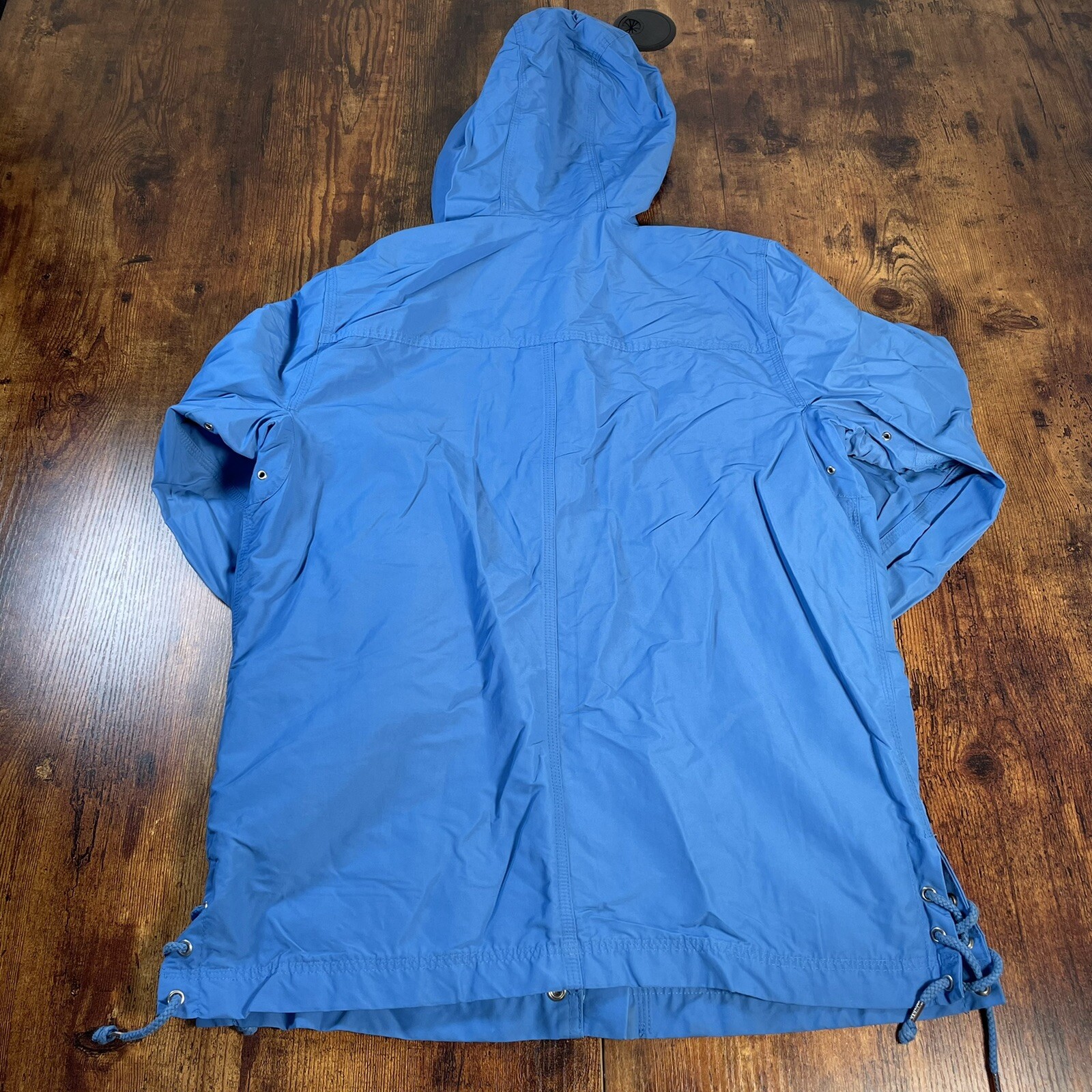 Lauren Hooded Hiking/Rain Jacket P/S Baby Blue Coat Lauren Ralph Lauren