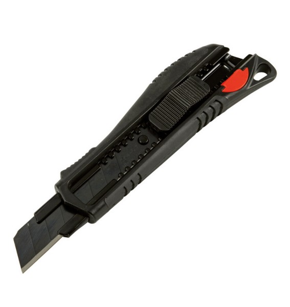 Hm MüLlner Cutter Mit Schwarzer Klinge - Cuttermesser - 93A - 18 Mm Breit-image
