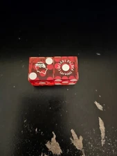CAESARS PALACE (SILVER HEAD) LAS VEGAS CASINO DICE MATCHING#'S