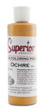 Superior Adhesives Resin Coloring Paste - Ochre - 8 oz