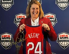 CHERYL REEVE Signed 8.5 x 11 Photo WNBA Basketball MINNESOTA LYNX Olympics USA