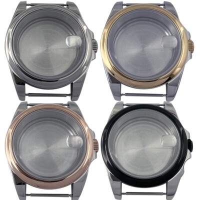 Cassa Per Orologio Da 39 Mm, Vetro Zaffiro, Per Movimento Al Quarzo Vk63 Nero~p143693541 - Foto 4