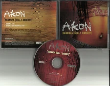AKON Bananza BELLY DANCER w/ RARE INSTRUMENTAL PROMO DJ CD Single 2002 MINT