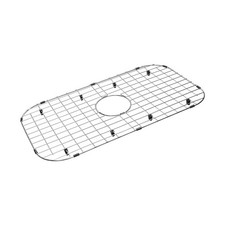 Serene Valley Sink Protector Grid 26-1/16" x 14-1/16", Centered Drain with Co...
