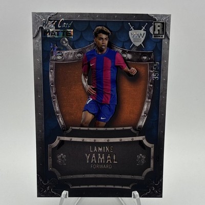 Wild Card 2024 Matte Weekend Warrior Lamine Yamal Rookie #WW-LY 35/50