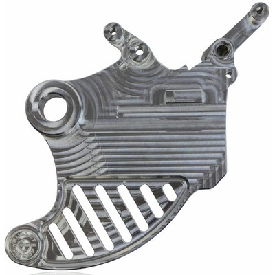 Bullet Proof Designs Rear Disc Guard - Silver YAM-RD-09-SIL