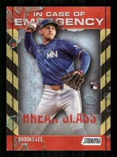 2025 Stadium Club In Case of Emergency #ICE-20 Brooks Lee Minnesota Twins 6616