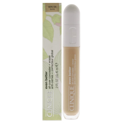 Clinique Even Better All Over Concealer Plus Eraser WN 04 Bone 0.2oz (5427)