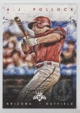 2016 Panini Diamond Kings Artist's Proof Silver 3/25 AJ Pollock #124 0a6
