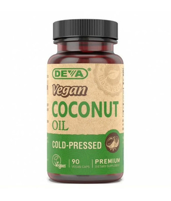 Cápsulas de aceite de coco 500 mg - Promueve un cabello, piel y uñas hermosos