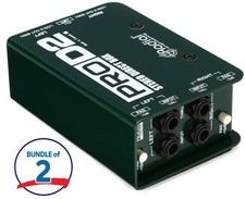 Radial ProD2 2-channel Passive Instrument Direct Box 2-Pack 