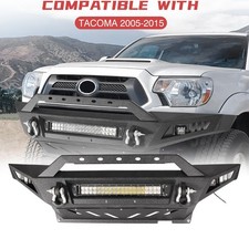 For Toyota Tacoma 2005-2015 Sr5 Off-road Front Bumper With Winch Plate Lights For Toyota Tacoma 2005-2015 Sr5 Off-road Front Bumper With Winch Plate Lights