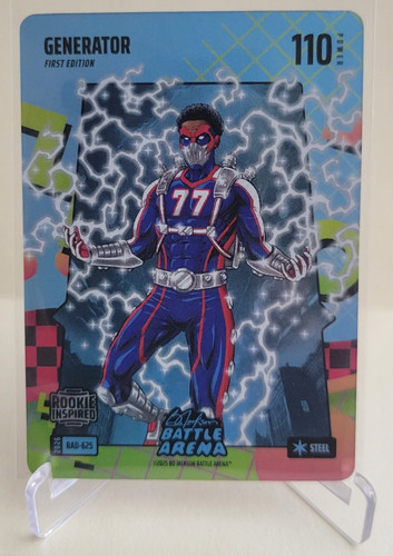 2026 BO JACKSON BATTLE ARENA GENERATOR VJ EDGECOMBE RAD STEEL RAD-625