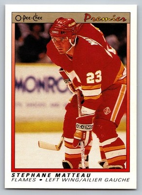 1990-91 O-Pee-Chee Premier #68 Stephane Matteau