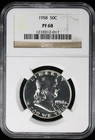1958 Franklin Proof Half Dollar 50c NGC PF68