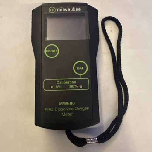 Milwaukee MW 600 Dissolved Oxygen Meter Unit Only No Cable Read First