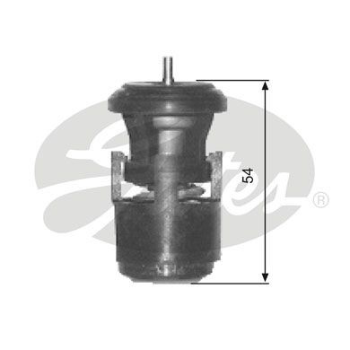 Thermostat KÜHlmittel Gates TH14787G1 FÜR Audi Seat Skoda VW Wasserthermostat-image