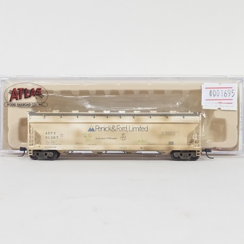Tolva de flujo central presurizada Atlas escala N personalizada climatizada ACFX #51387 | Condition: Used