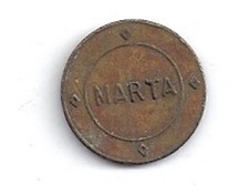 MARTA-Atlanta, Georgia Transit Token  GA 60 AD