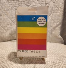 Vintage Polaroid 108 Land Camera Instant Film 3.25 x 4.25 Prints 11/81 EXPIRED