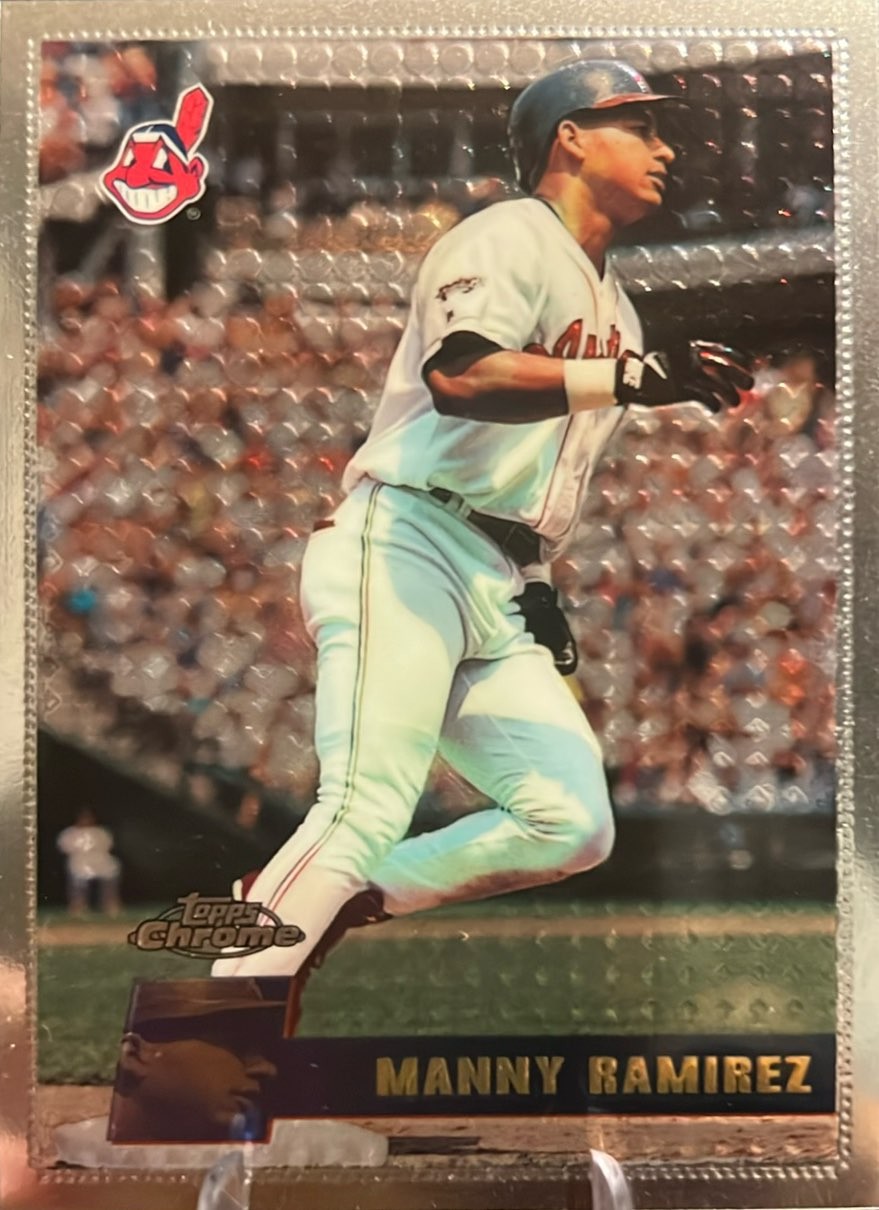 1996 Topps Chrome #161 Manny Ramirez