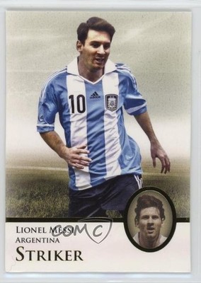 2013 Futera World Football Unique Masters Lionel Messi #125 c4m