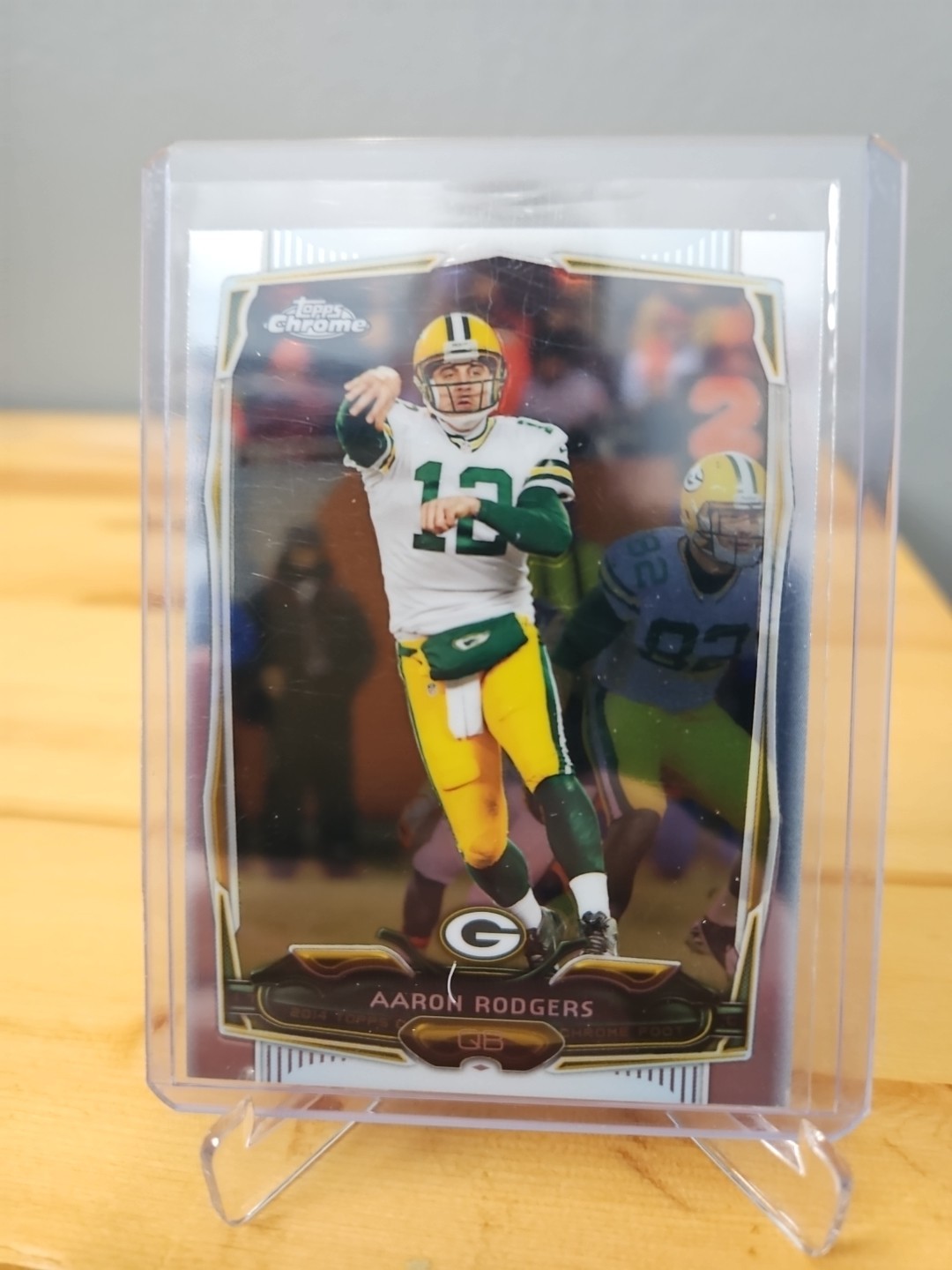 Aaron Rodgers 2014 Topps Chrome Base - Packers Jets Steelers