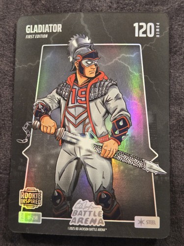 2026 Gladiator Roman Anthony Bo Jackson Battle Arena Battlefoil Steel #BF-258 RC