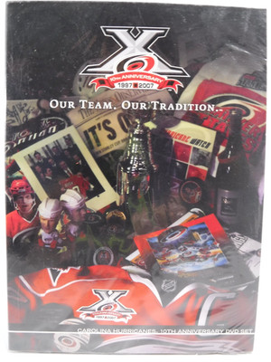 NHL Carolina Hurricanes 10th Anniversary Our Team Our Tradition 2 DVD Set SEALED