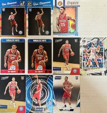 (10) Card 2016-17 Hoops Donruss Optic Prestige Threads Ben Simmons RC Lot SP BV$