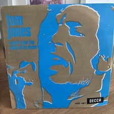 Tom Jones - A Minute Of Your Time Rare Spanish copy 7", (Vinyl) vg condition 