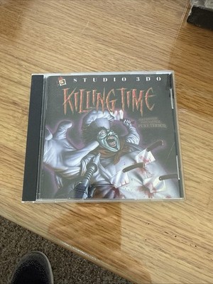 Killing Time 1996 PC CD-ROM Studio 3DO - Vintage Computer Video Game 